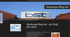 Desktop Screenshot of bst-dachprofi.de