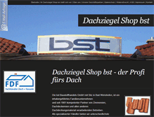 Tablet Screenshot of bst-dachprofi.de